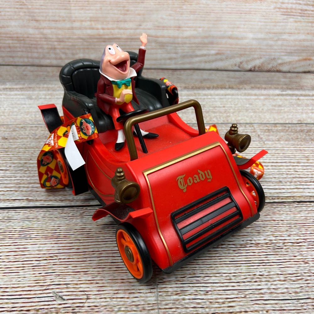 Disney Parks Mr Toad Wild Ride Popcorn Bucket WDW 50th Anniversary Red Car